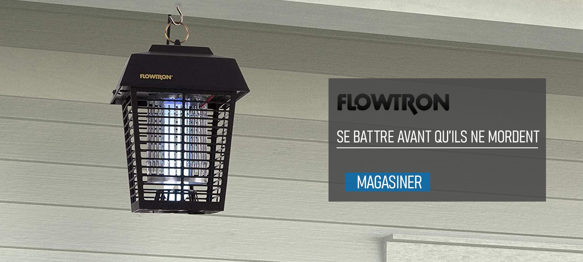 Flowtron - Lampe tue-insectes électron